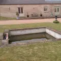 old pond in a house